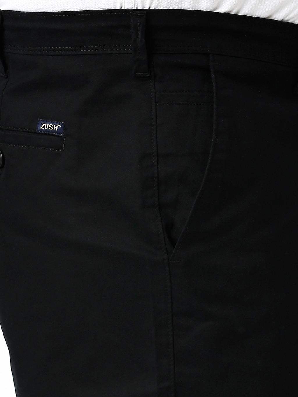 Men's Plus Size Stretchable Formal Trousers Regular Fit Smart Casual Office Pants ZU402