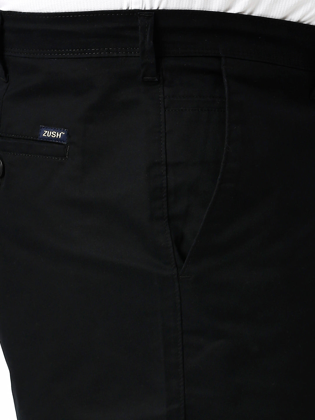 Men's Plus Size Stretchable Formal Trousers Regular Fit Smart Casual Office Pants ZU402