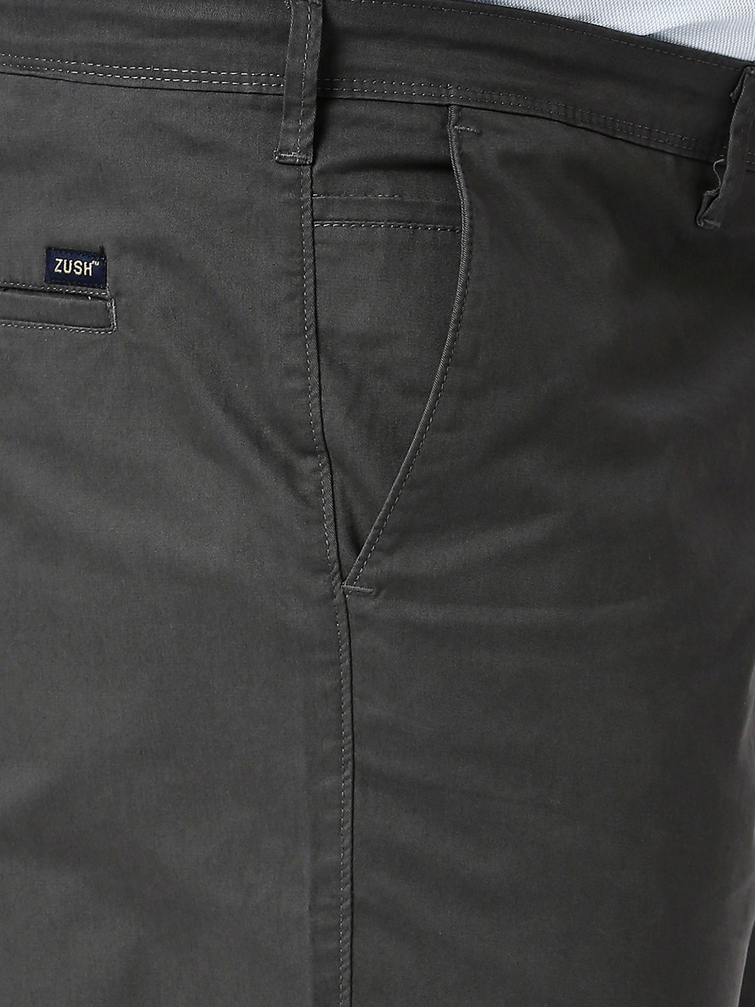Men's Plus Size Stretchable Formal Trousers Regular Fit Smart Casual Office Pants ZU403