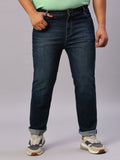 ZUSH Men Plus Size Mid Rise Clean Look  Stretchable Jeans ZU555