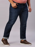 ZUSH Men Plus Size Mid Rise Clean Look  Stretchable Jeans ZU559