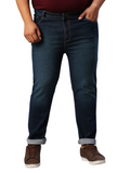 ZUSH Men Plus Size Mid Rise Clean Look  Stretchable Jeans ZU560