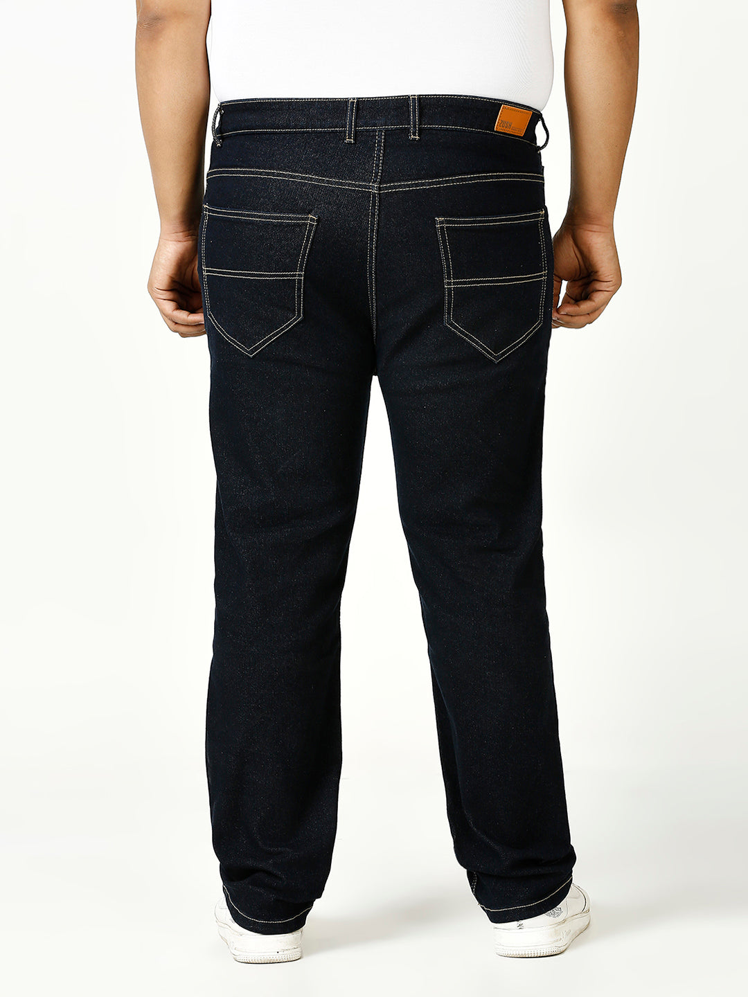 ZUSH Men Plus Size Mid Rise Clean Look  Stretchable Jeans ZU574
