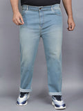 ZUSH Men Plus Size Mid Rise Clean Look  Stretchable Jeans ZU575