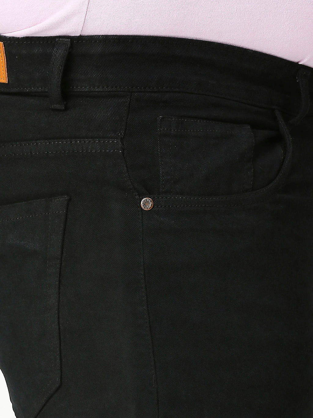 Men’s Plus Size Stretchable Slim Fit Denim Jeans, Mid Rise Casual Wear Pants