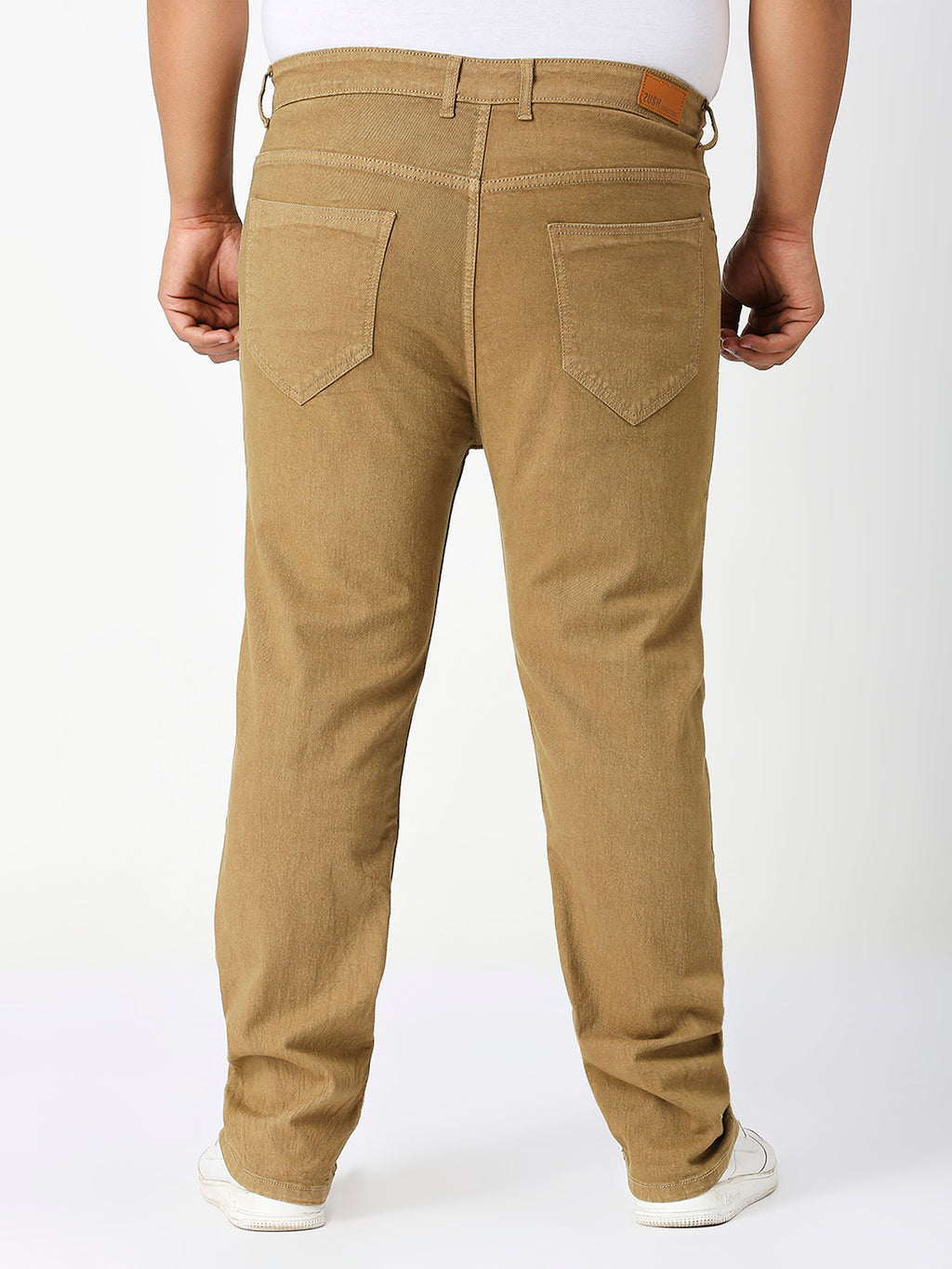 Men’s Plus Size Stretchable Slim Fit Denim Jeans, Mid Rise Casual Wear Pants ZU904