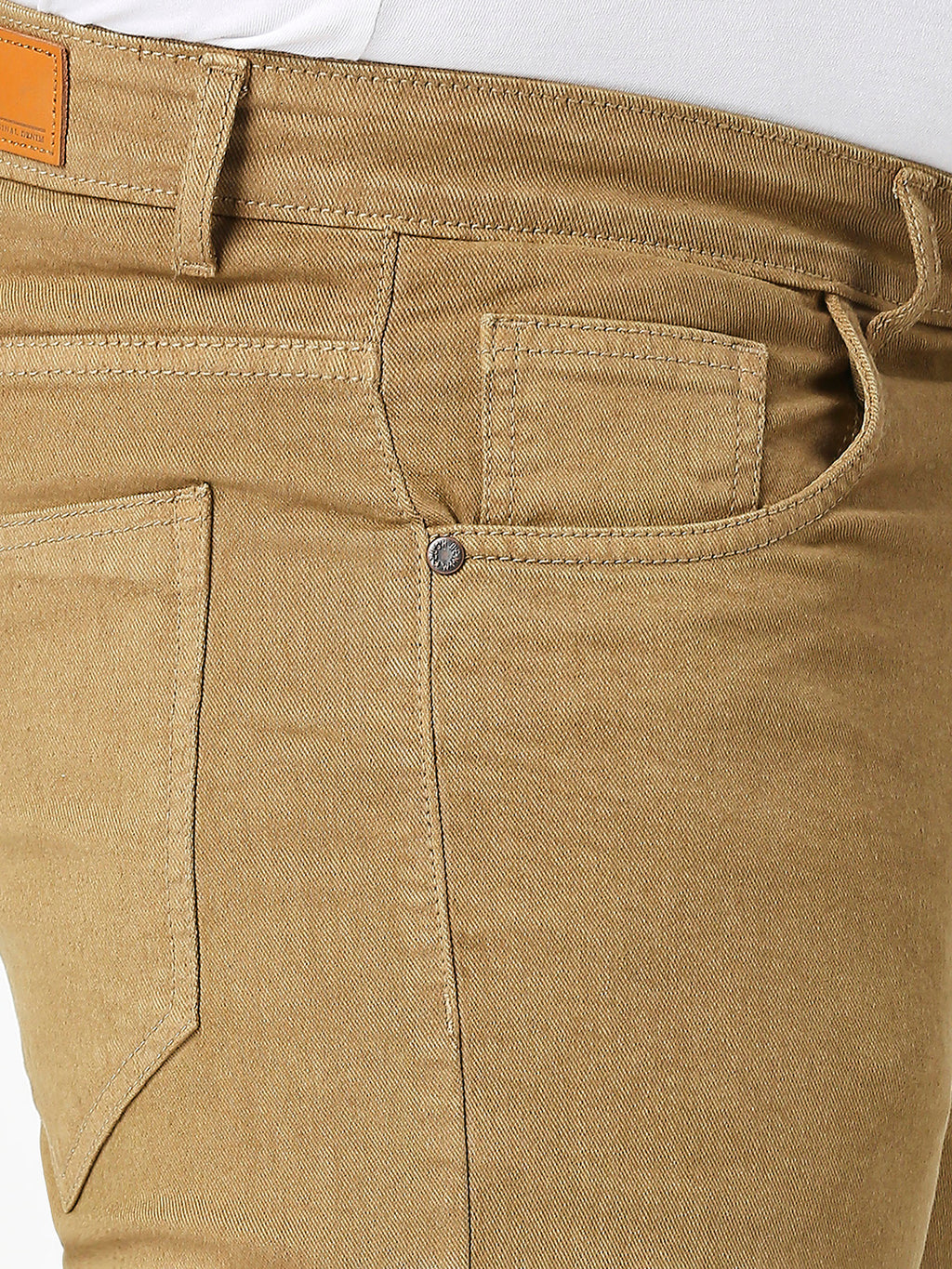 Men’s Plus Size Stretchable Slim Fit Denim Jeans, Mid Rise Casual Wear Pants ZU904